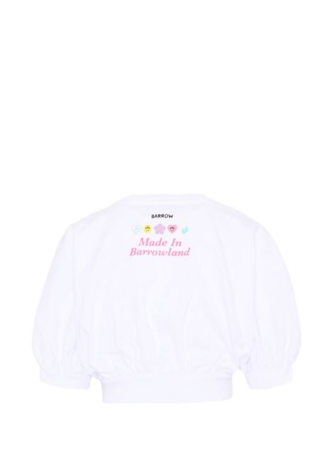 T-shirt con stampa BARROW KIDS | S6BKJGTH133002